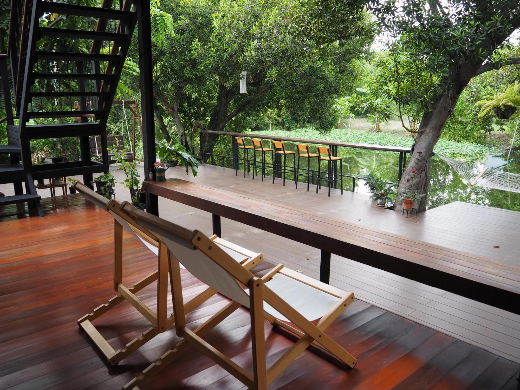 Banmai87 Guest House บ้านไม้87 เกสต์เฮ้าส์ Ayutthaya Eksteriør billede